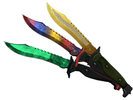 Bowie Knife - Tous les skins + Animations